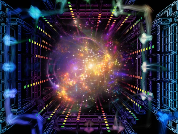 Mecazi kuantum alanı — Stok fotoğraf