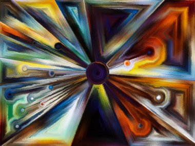 Dairesel Vitray Tasarım