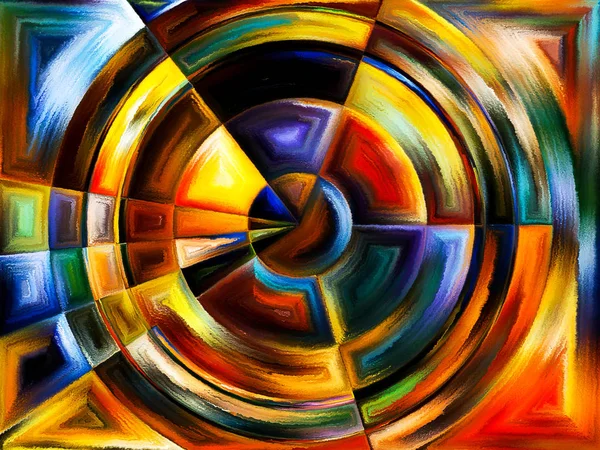 Geometri boya arka plan