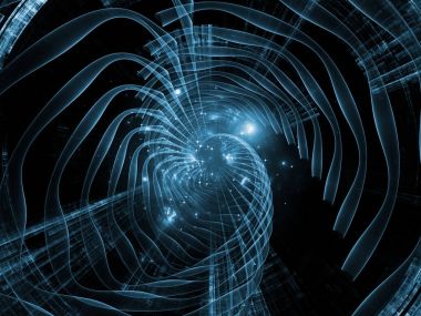 Radyal fraktal doku görselleştirme