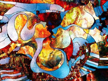 Yaprakları renk bölümü