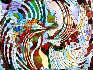 Birlikte arka plan bölünmüş