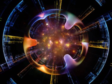 Radyal fraktal doku görselleştirme