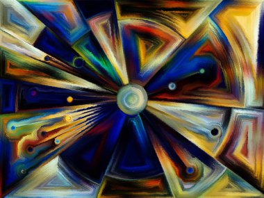 Dairesel Vitray Tasarım