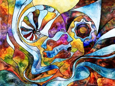 Farklı dünyalar arka plan