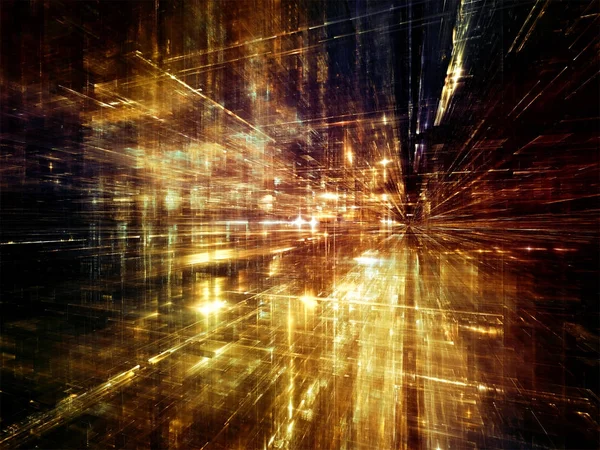 Dijital dünya ışıkları