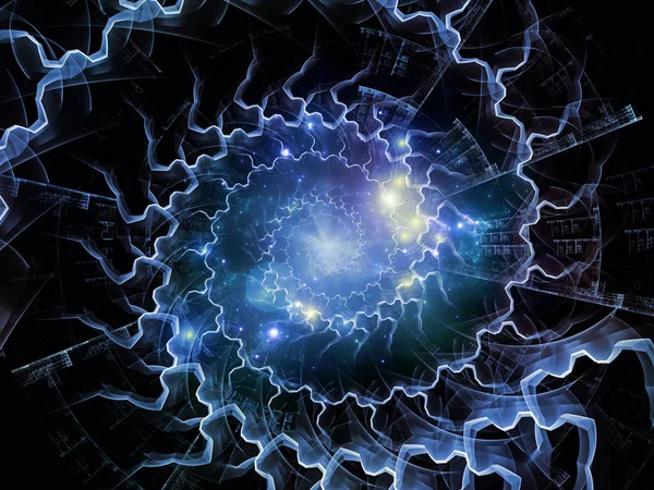 Radyal fraktal doku katmanları