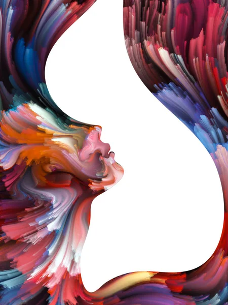 Serin boya arka plan