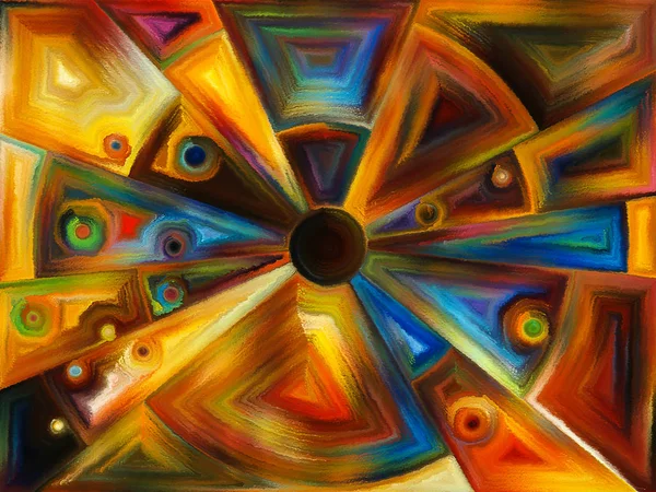 Dairesel Vitray Tasarım