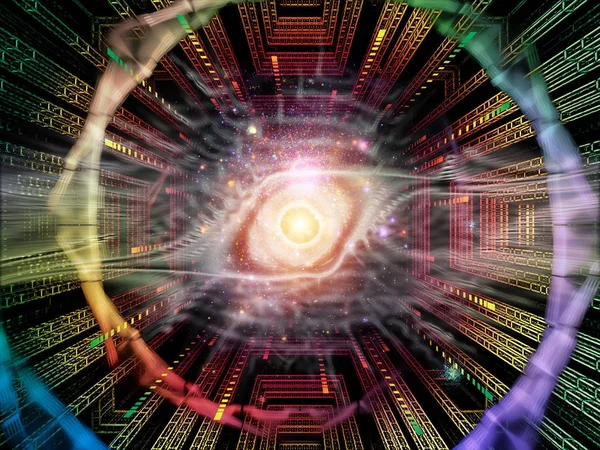Acceleration of Quantum Space — Stock Photo, Image