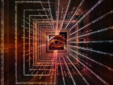 Gözlem gerçeklik arka plan