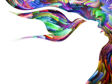 Gelişen yaratıcılık arka plan