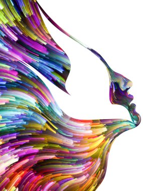 Renkli yaratıcılık arka plan