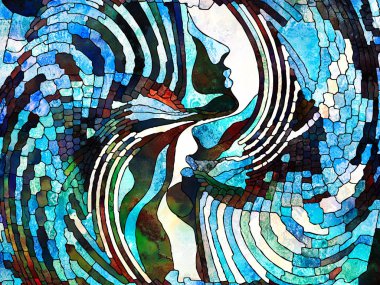 Birlikte arka plan bölünmüş