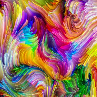 Ressam paleti sinerji