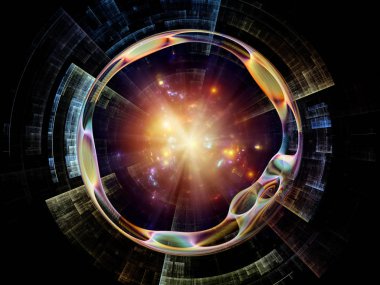 Radyal fraktal doku katmanları