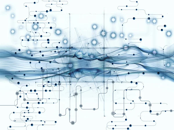 Visión de las transferencias de datos —  Fotos de Stock