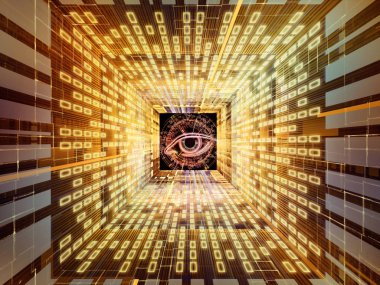 Gözlem gerçeklik arka plan