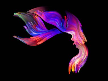 Gelişen hayal arka plan