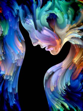 Değişen boya arka plan