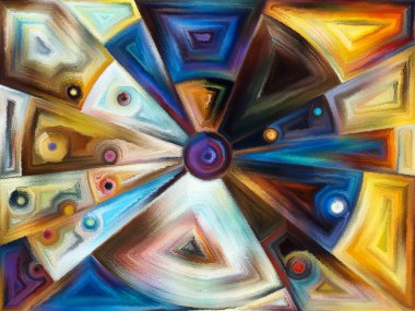 Dairesel Vitray Tasarım