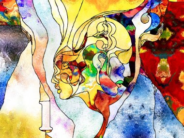 Boyalı şekli bölümü