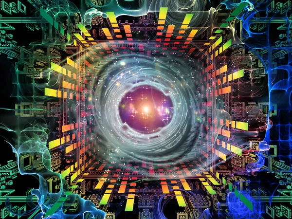 Synergies of Quantum Space — Stock Photo, Image