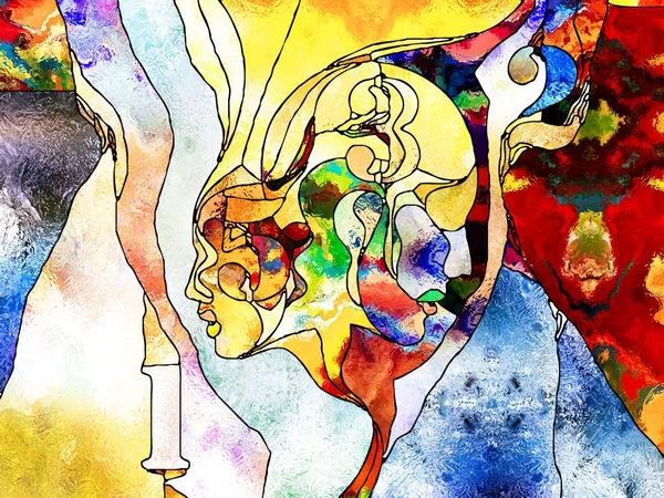 Boyalı şekli bölümü