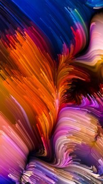 Dijital sıvı renkli