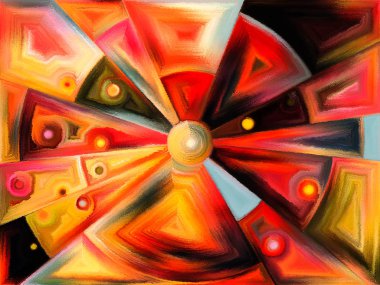 Dairesel Vitray Tasarım