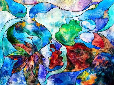 Yaprakları renk bölümü