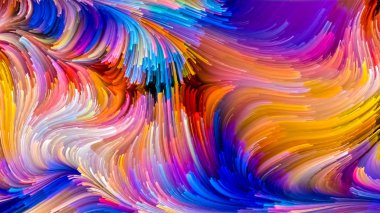 Sıvı renk sanal yaşam