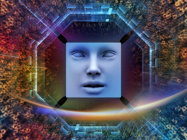 Avanzamento dell'AI super umana — Foto Stock