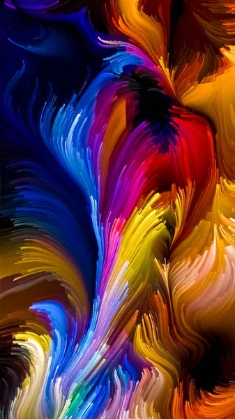 Sıvı renk gerçekliği — Stok fotoğraf