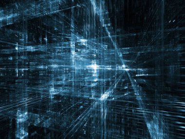 Dijital dijital dünya görselleştirme