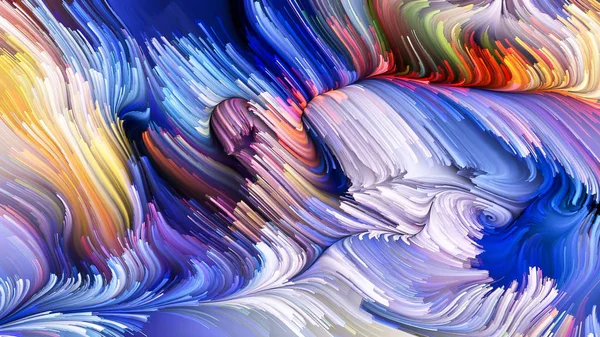 Digitale flüssige Farbe — Stockfoto