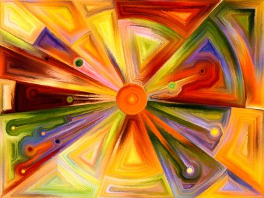 Dairesel Vitray Tasarım