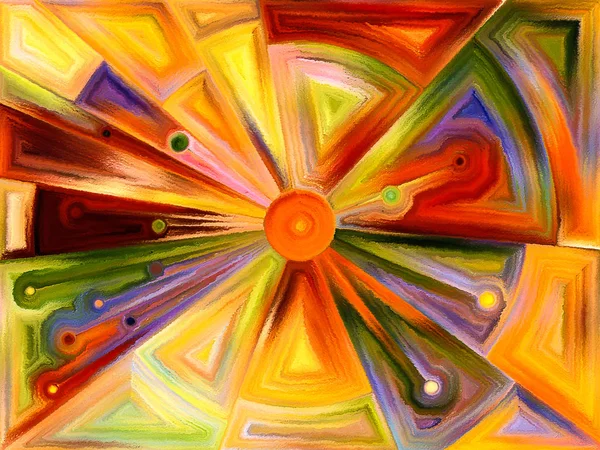 Dairesel Vitray Tasarım