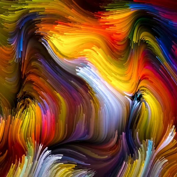 Processing Liquid Color — Stock Photo, Image
