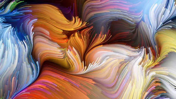 Sıvı renk üzerinde meditasyon — Stok fotoğraf