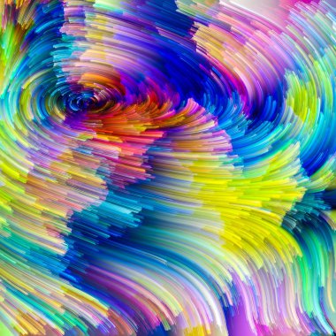 Ressam paleti sinerji