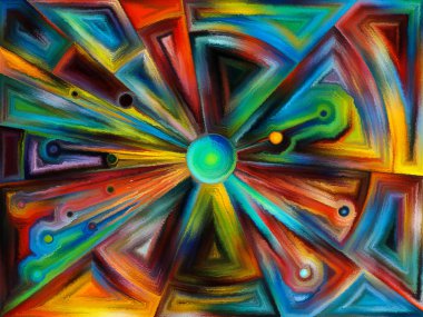 Dairesel Vitray Tasarım