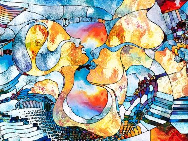 Renk bölümü soyutlama