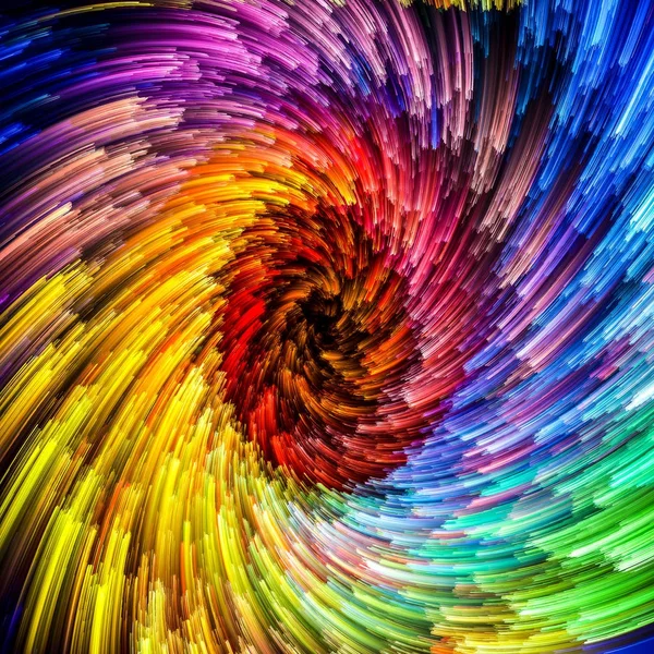 Advance of Vibrant Vortex — Stock Photo, Image