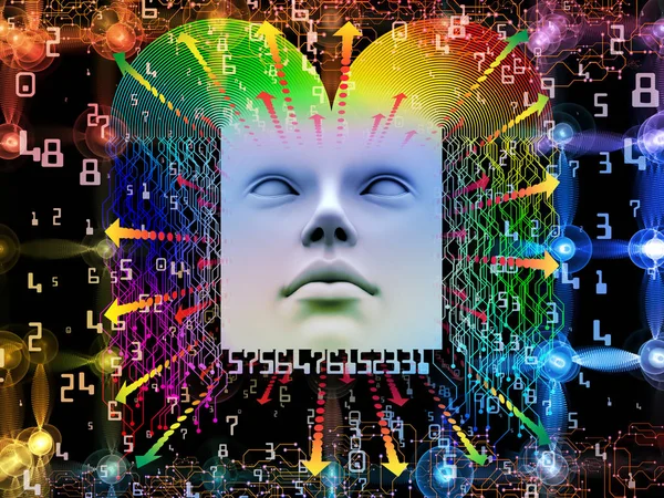Reinos da IA Super Humana — Fotografia de Stock