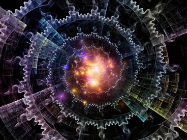 Sanal Radyal fraktal doku