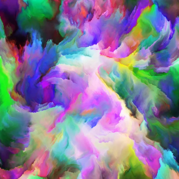 Synergien digitaler Farbe — Stockfoto