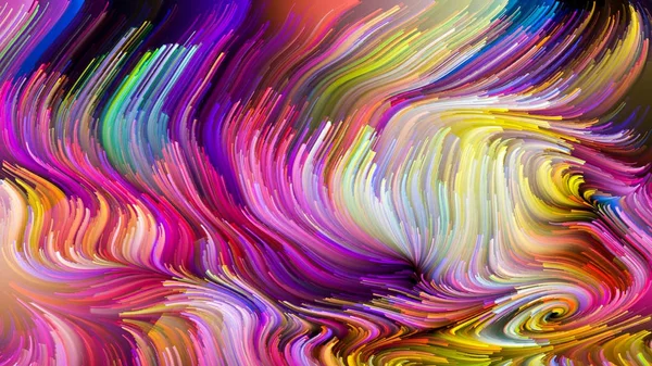개념적 액체 색상 — 스톡 사진