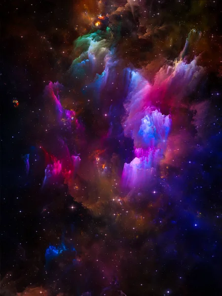 Yıldızlararası bulutlar krallıkları — Stok fotoğraf