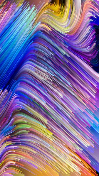 Kavramsal sıvı renk — Stok fotoğraf